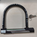 1pc Heavy Duty Motorcycle and Bicycle U-Lock - Reinforced Anti-Theft Security Lock with Thick Hook, No Power Required, for Bike Racks, Garages, Outdoor Storage - for Bikes, Scooters, and Scooters (18, 8x11, 38.98 Inches), Reinforced Anti-Theft Lock |