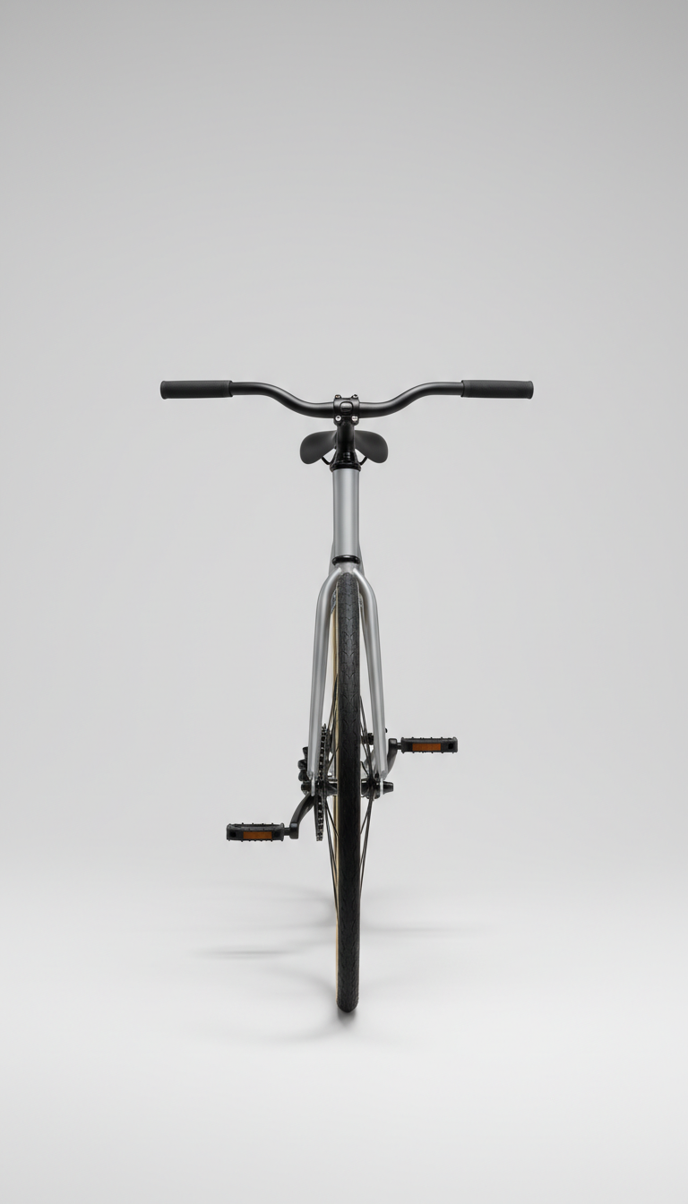 Urban Silver city bicycle aluminum frame