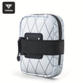 TOSUOD Lightweight Black Detachable Bike Saddle Bag - Secure, Compact Cycling Gear with Adjustable Straps & Zipper Closure for Mountain, Road, and Folding Bikes, Bike Storage | Sleek Bicycle Design, Bicycle Accessories