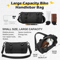 Multi-Use Bike Handlebar Storage Bag - Lightweight Portable Design with Removable Strap for Daily Commute Outdoor