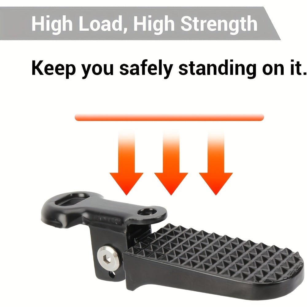 Mini Folding Bike Pedals | Aluminum Alloy Wide Flat Cycling Pedals, Suitable for Electric Bikes, Urban Commuting, And Mountain Bikes | Multi Purpose
